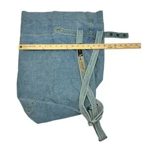 Bags | Vintage 9s Shoulder Bag New York Line Jeans Backpack  display picture 1